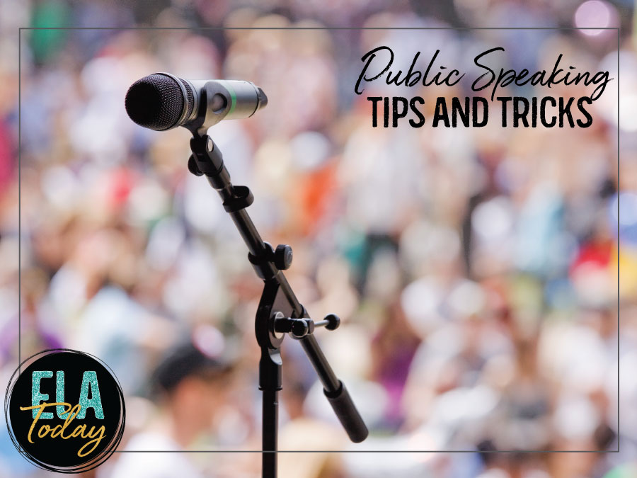 Teaching public speaking with older students presents several challenges. Provide a variety of learning opportunities while easing their anxieties. #PublicSpeakingLessons #highschoolela