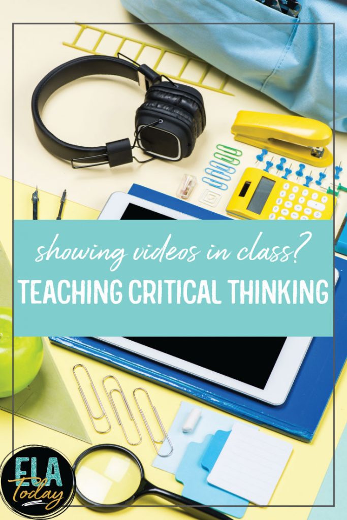 Digital activities are in our classrooms, and like with anything else, videos must be meaningful. In today's post, Melissa and Lauralee break down how they make the most of every movie or show clip. #MediaLiteracy