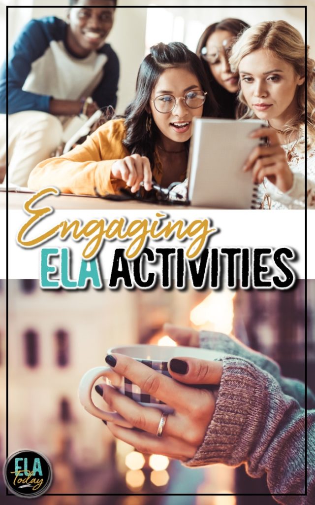 20 engaging ELA activities and lesson plans for middle and high school #MiddleSchoolELA #HighSchoolELA 